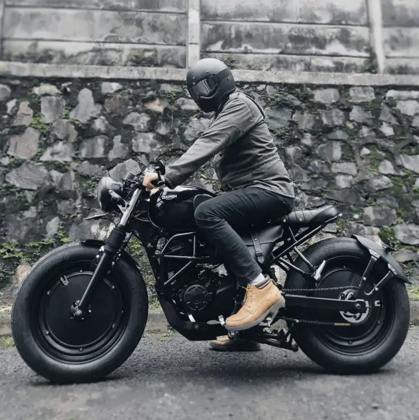 Motor Custom Neo Caferacer Basic Byson Karbu