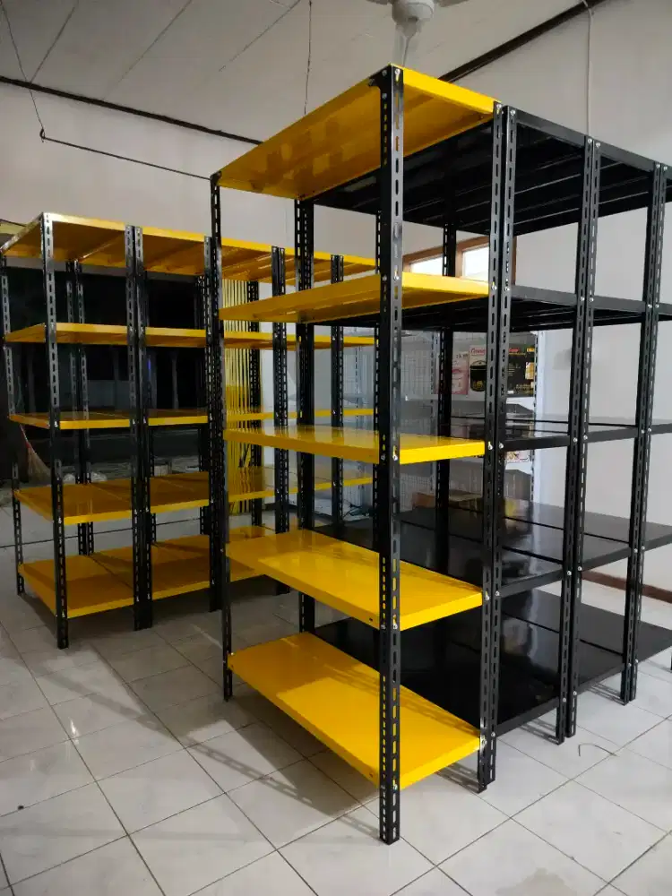 Rak besi siku serbaguna T200xL40xP100 : 5 susun