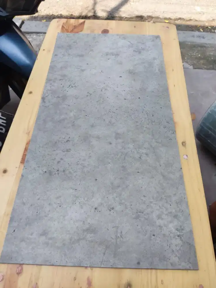 Vinyl lantai motif semen kuat kokoh