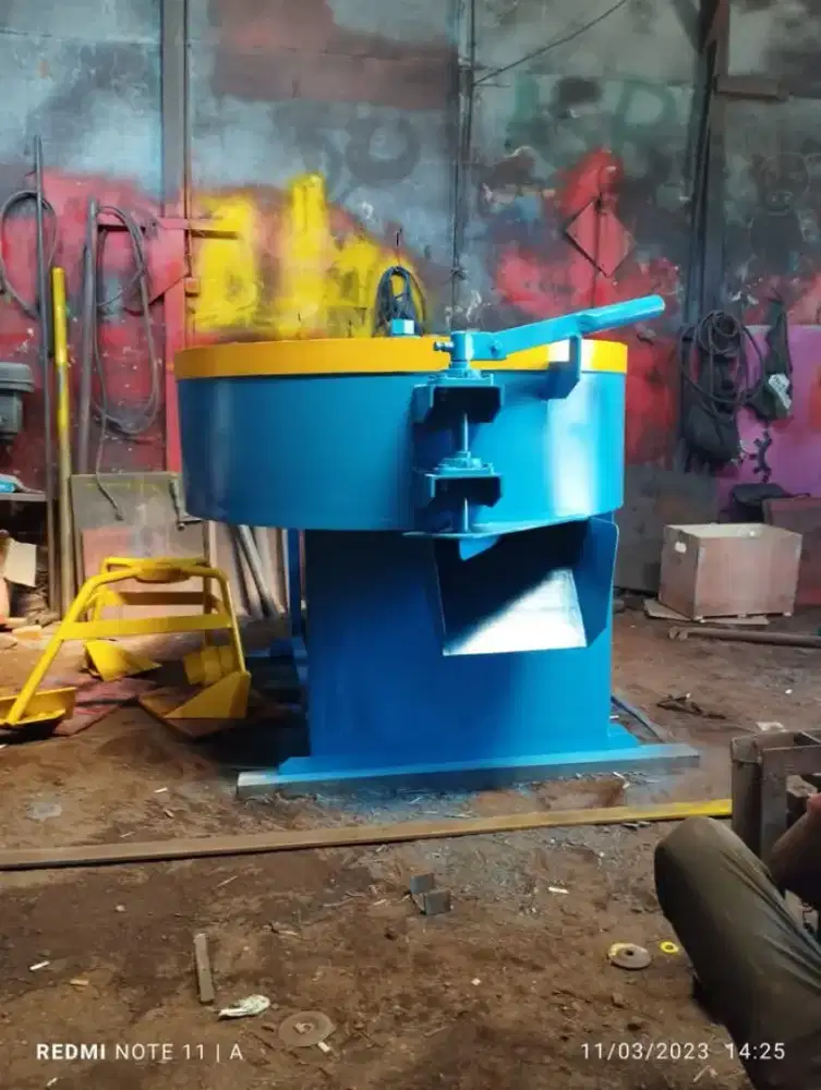 Mesin mixer fabrikasi cerobong tangki dll