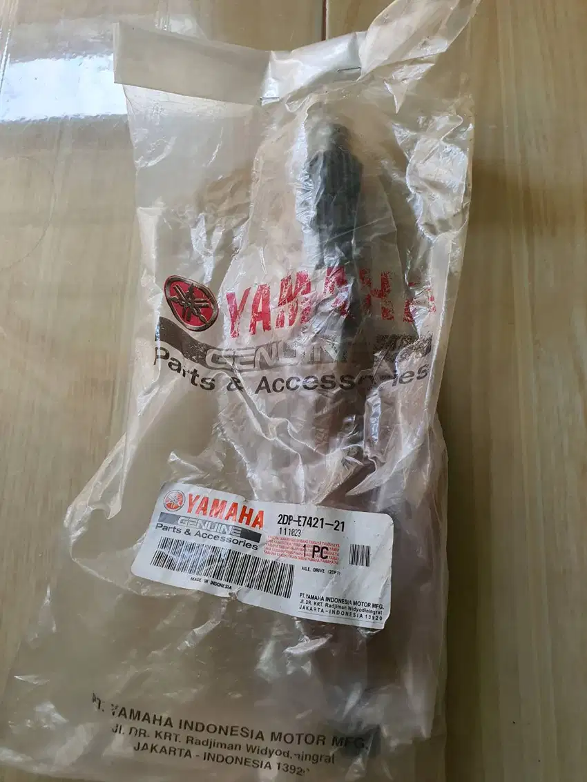 Main Axle as roda belakang + gear rasio  nmax old 2DP