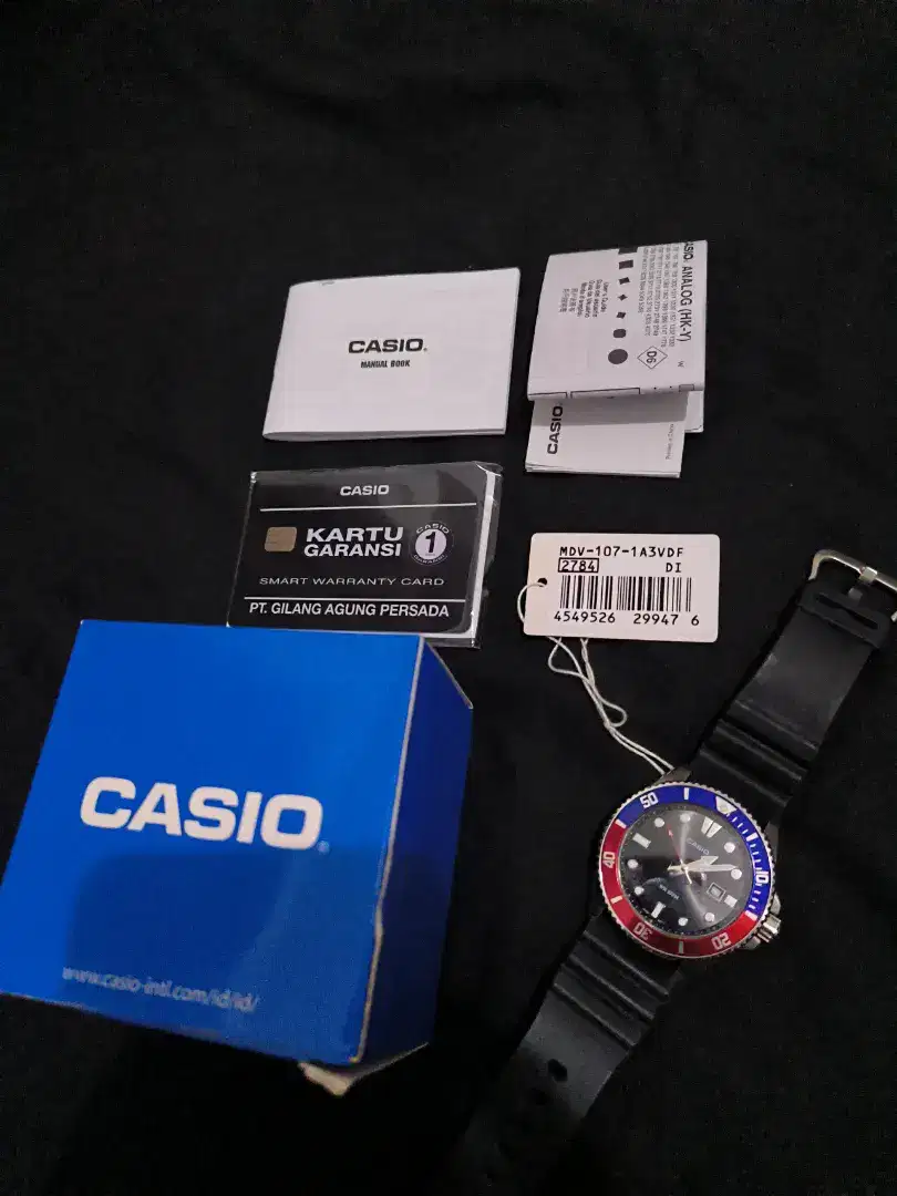 Casio diver Pepsi original bekas