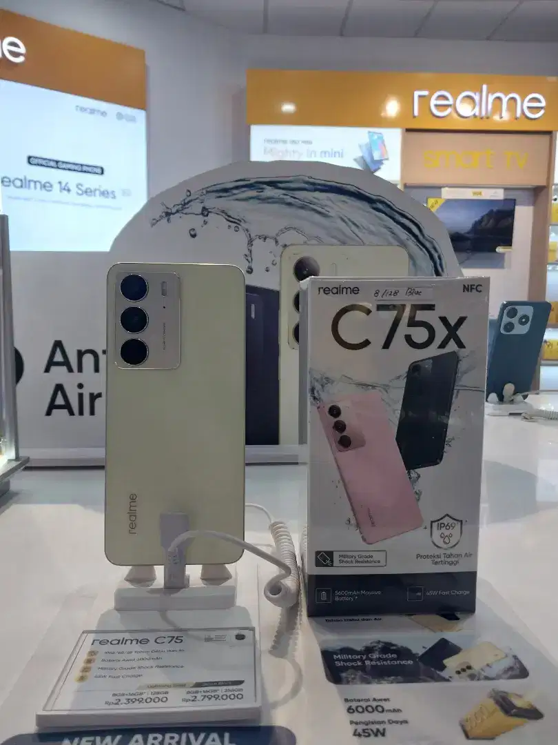 Realme C75X 8+16GB / 128GB
