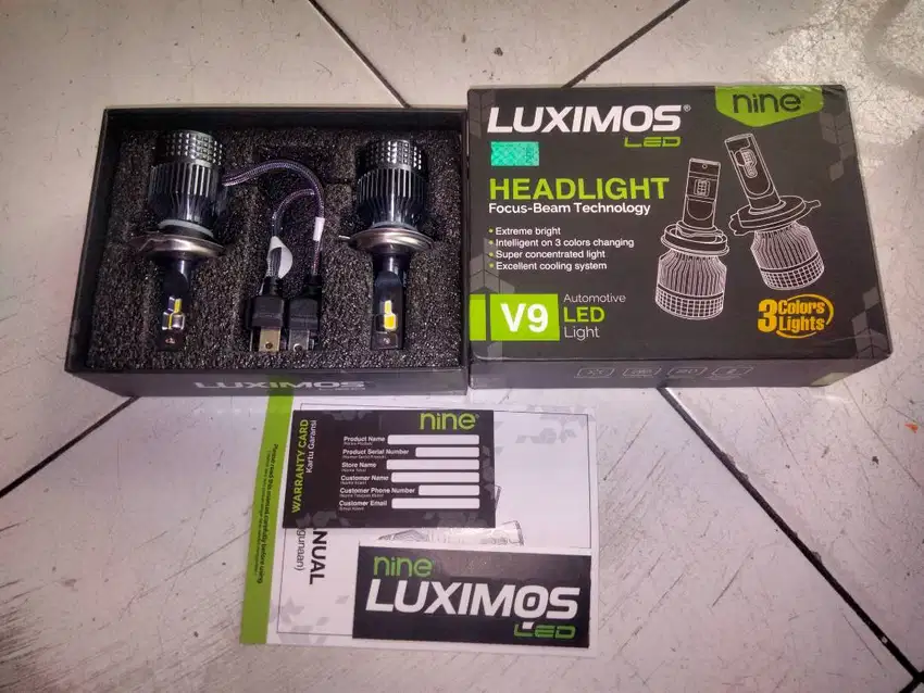 Headlamp Luximos V9 LED