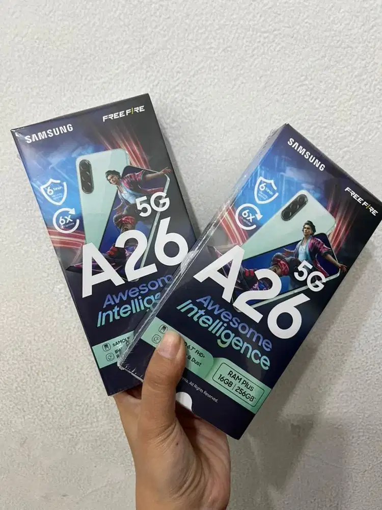 SAMSUNG A26 5G 8/256 segel box