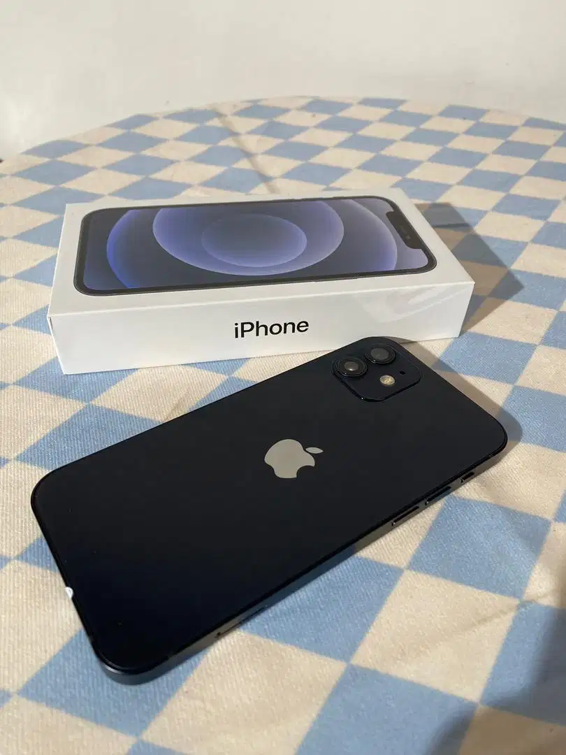 iphone 12 128gb inter 100% orian all operator