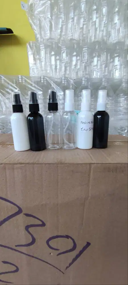 Botol 60 ML Natural Spray Putih