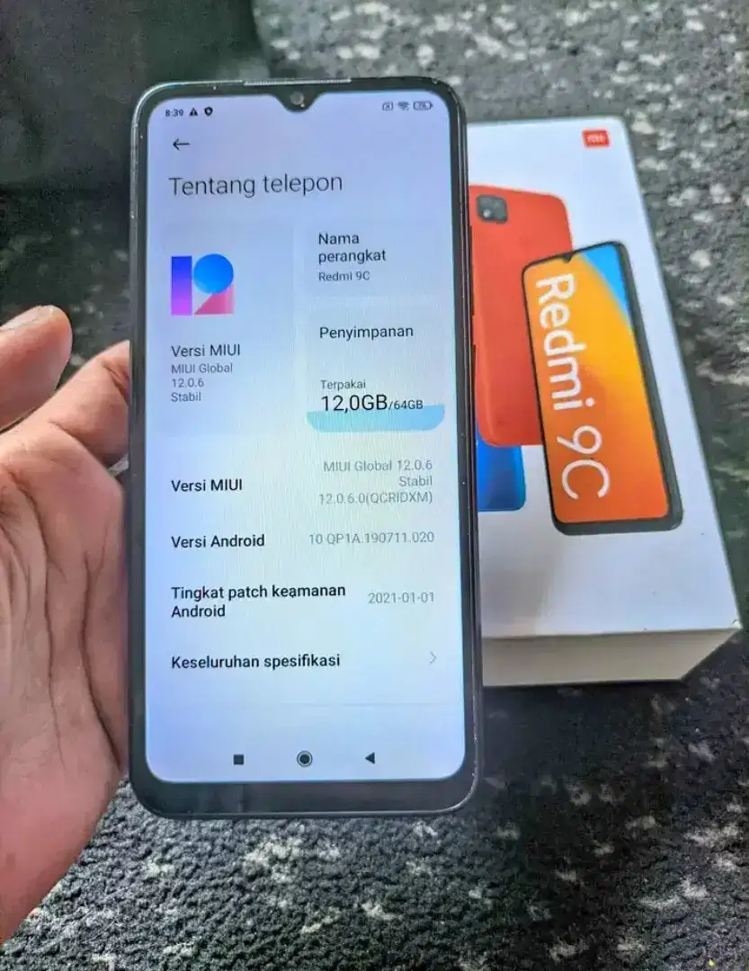 Redmi 9c Fulset