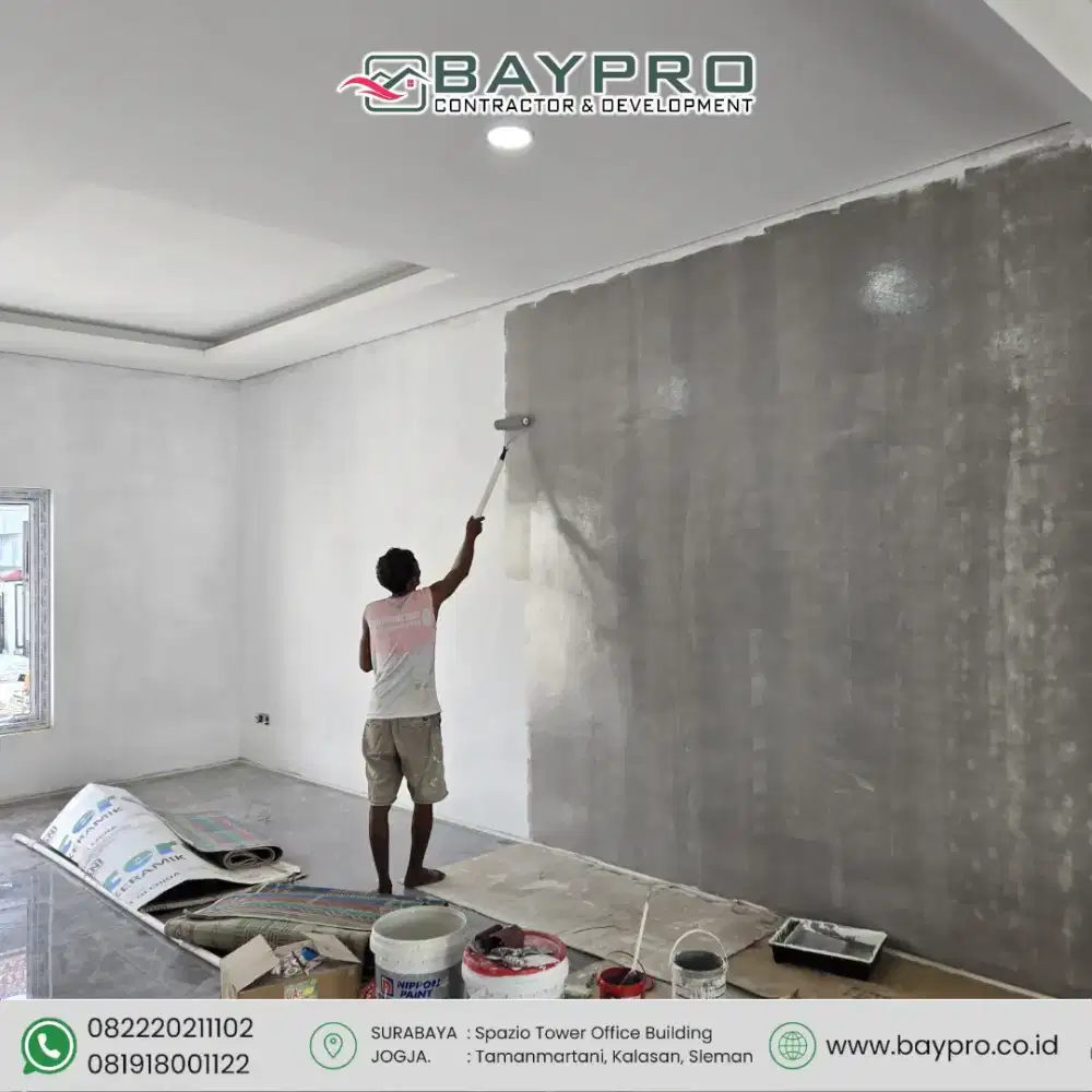 JASA CAT RUMAH dan WATERPROOFING KEBOCORAN BANGUNAN - SMG