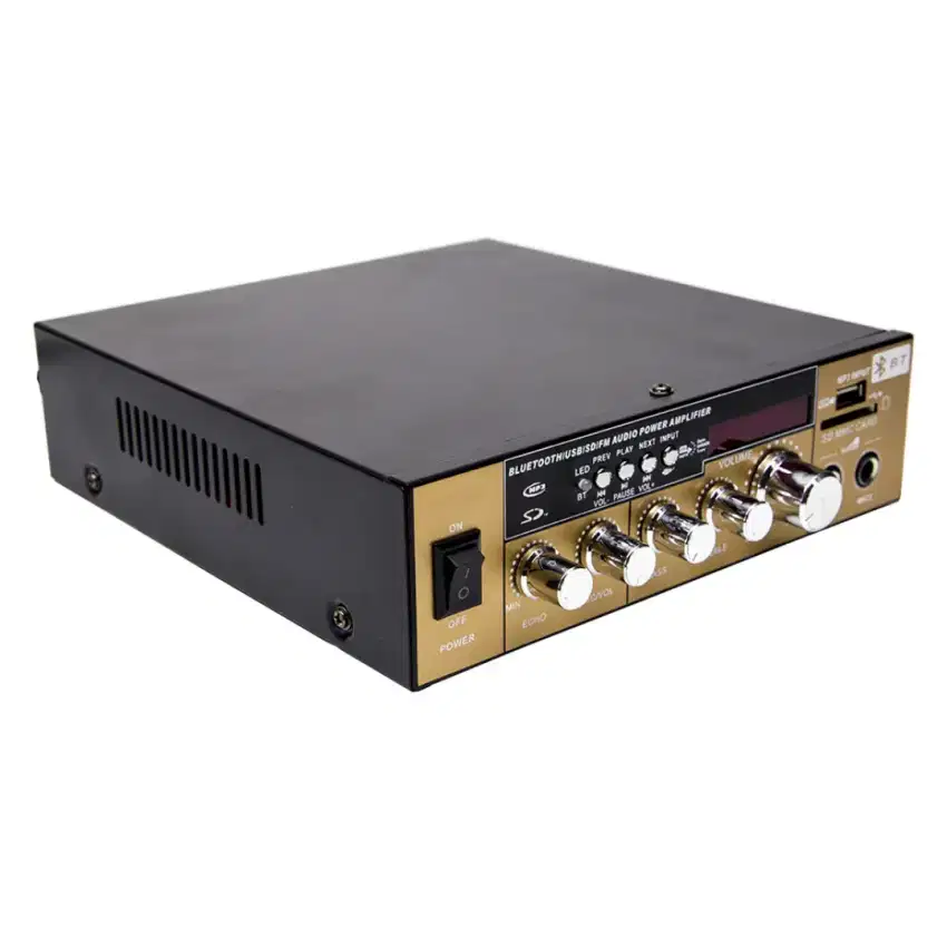 Amplifier Bluetooth USB Radio Echo