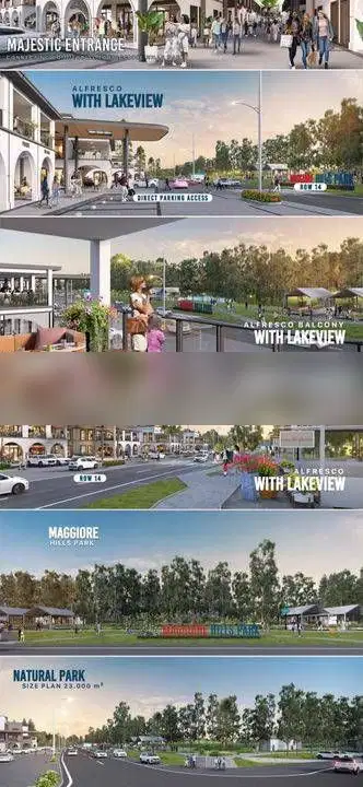 Dijual Ruko Maggirore Signature Gading Serpong View Danau Dan Boulevar