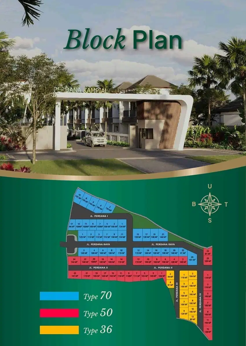 Dijual Unit Indent di dalam Cluster perumahan cantik minimalis