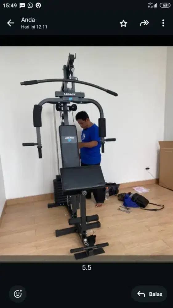 Home gym 1 sisi homegym legacy Fitnes