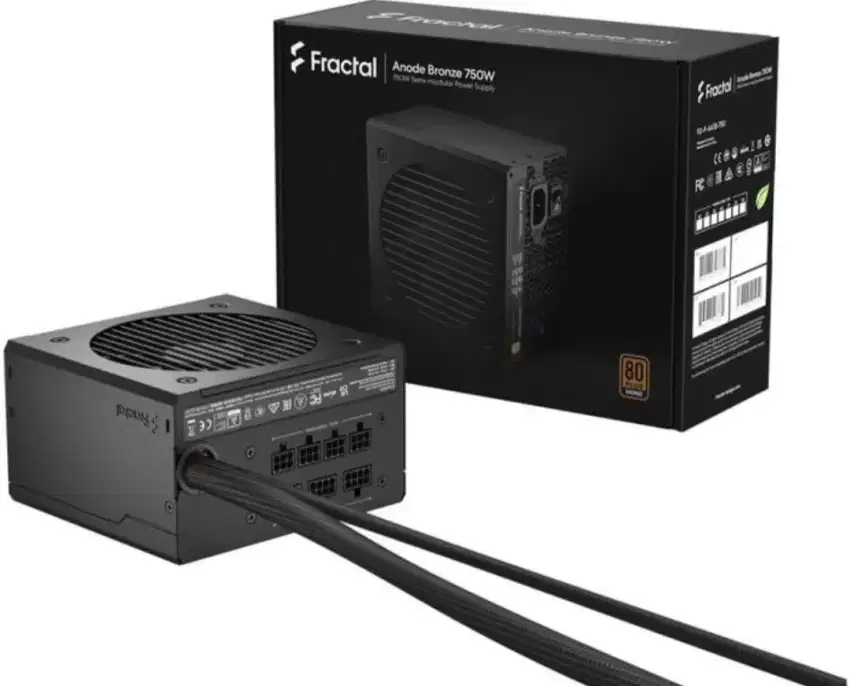 FRACTAL DESIGN Anode Bronze 750W 80+ Bronze Semi Modular
