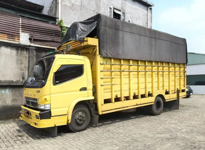 MURAH CDD LONG Mitsubishi Coltdiesel canter HDL Bak besi kayu 2023