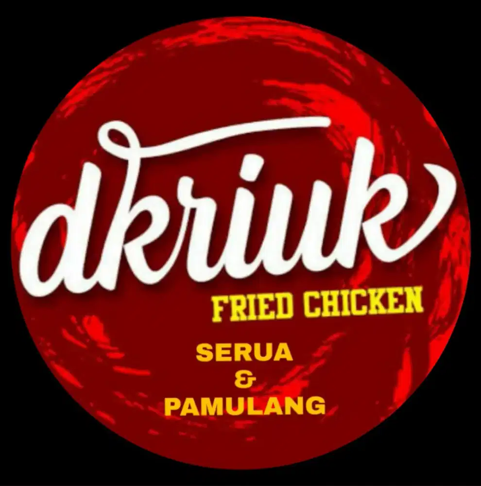 Karyawan outlet dkriuk fried chicken
