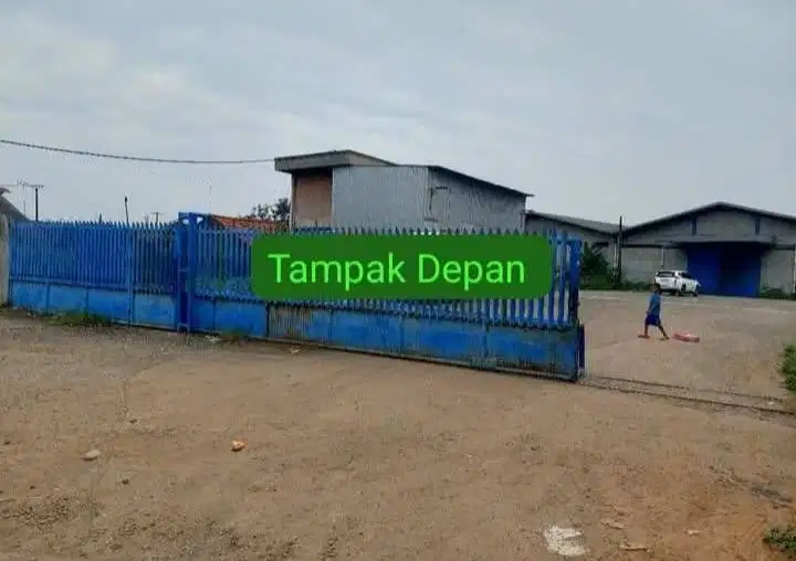 FOR SALE  Dijual/Disewakan Gudang Ex Pabrik Elekrtonik (gudangnya)