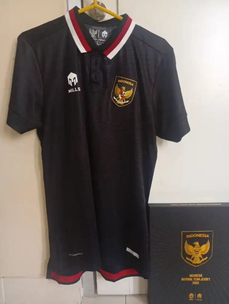 Jersey Original Mills Timnas Indonesia Player Issue