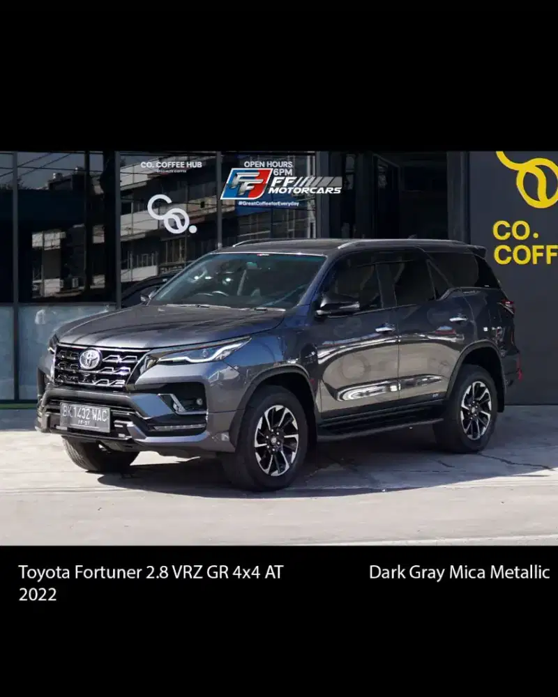 Toyota Fortuner 2.8 VRZ GR 4x4 2022