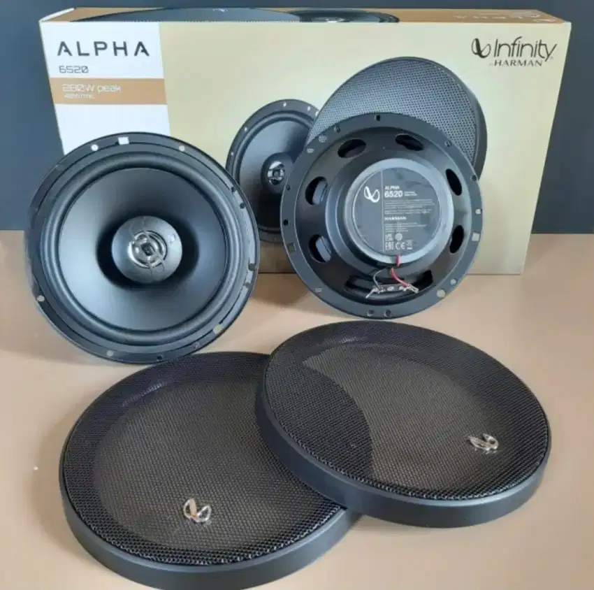 Speaker Coaxial 6.5inch Infinity by Harman Cardon