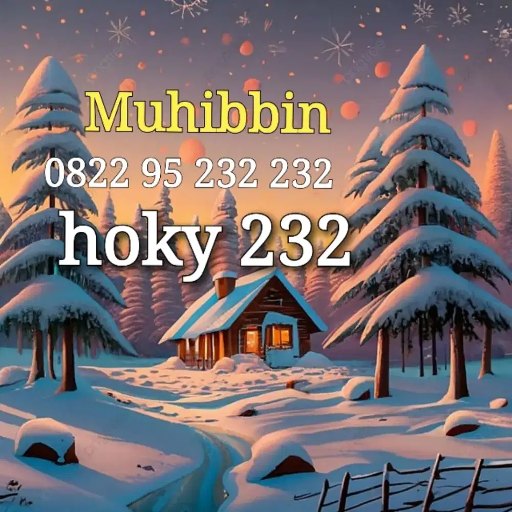 Hoky 232 nomor cantik