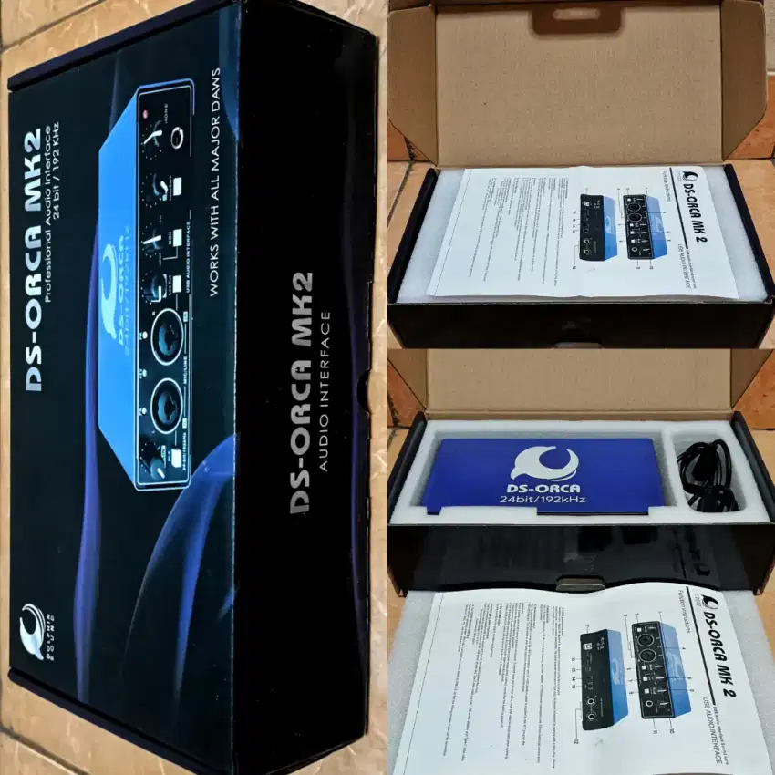 Professional Audio Interface DS-Orca MK2 ORI Soundcard 24bit / 192khz