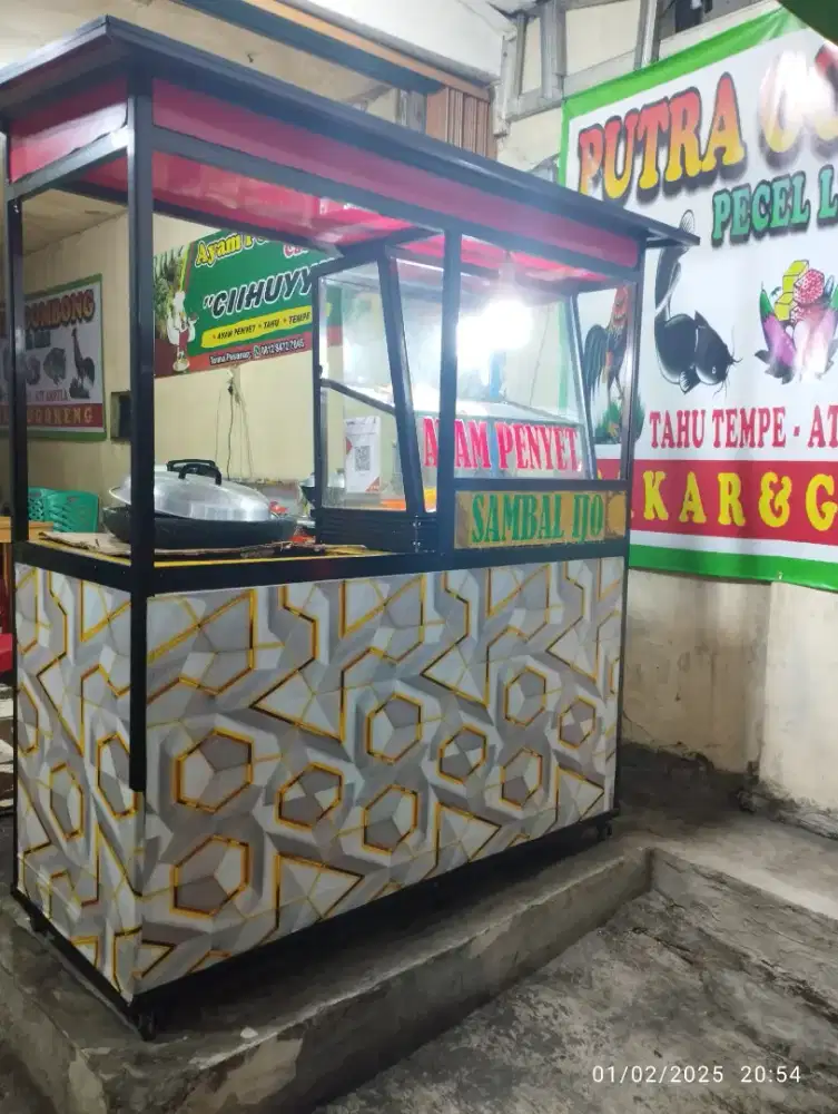 GEROBAK FRIED CHICKEN AYAM PENYET