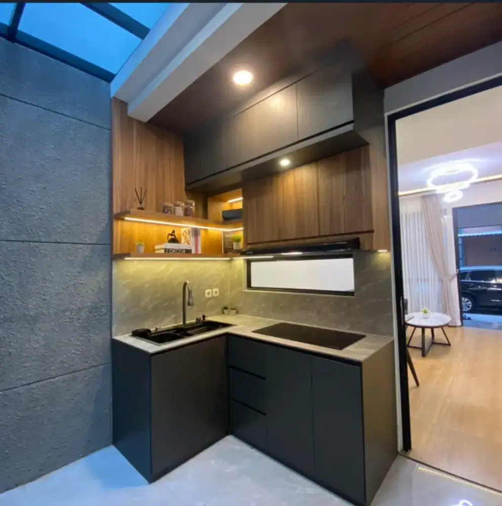 Kitchen set , Lemari bawah tangga , Lemari pakaian , Pintu kamuflase