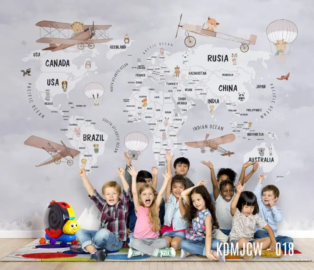 Wallpaper custom peta Indonesia,peta dunia