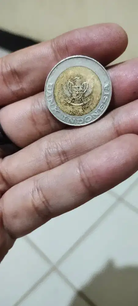 Uang Koin Seribu Kelapa Sawit Tahun 1996