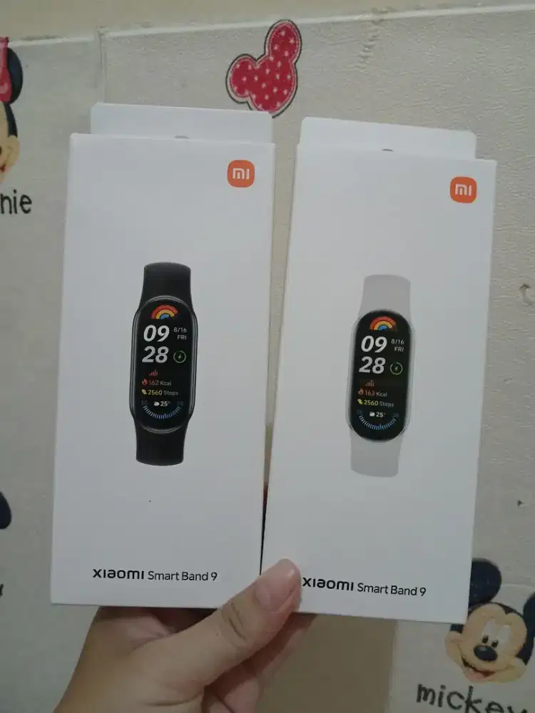 Mi band 9 Xiaomi band silver