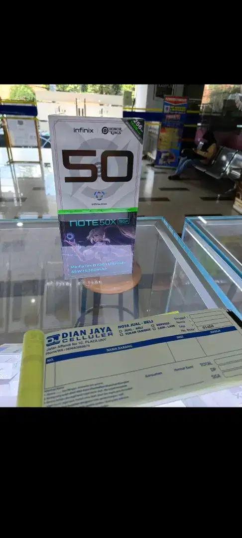 Infinix note 50X 5G plus 8/256 pro garansi resmi