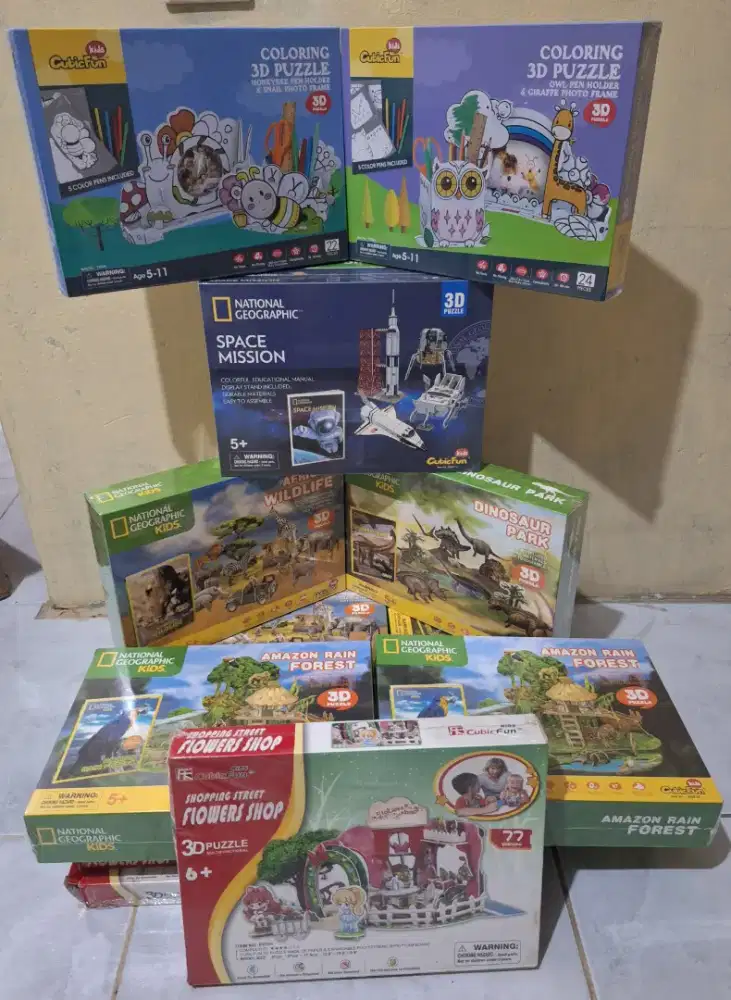 Puzzle Cubic Fun (borongan)