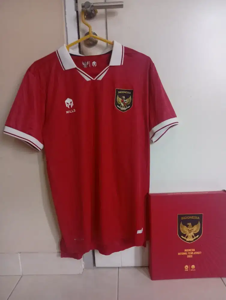 Jersey Original Mills Timnas Indonesia Player Issue