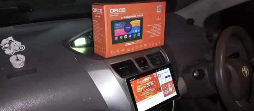 Pemasangan head android orca di vios gen 2