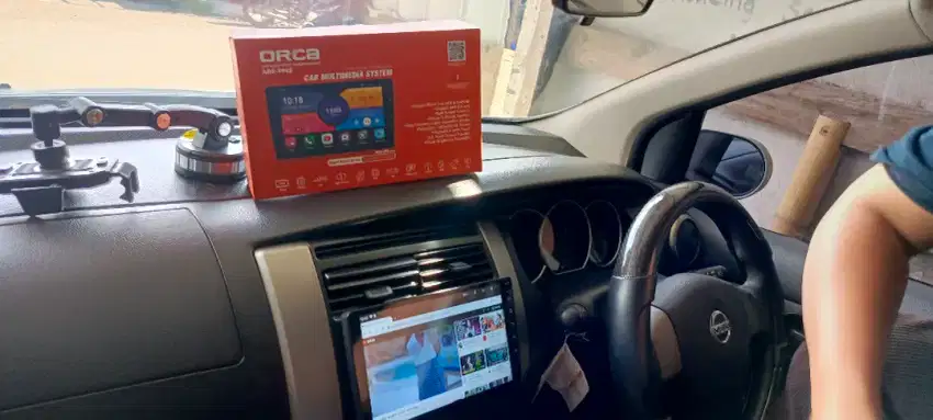 Pemasangan head unit android orca 9 incdi Nissan grand Livina