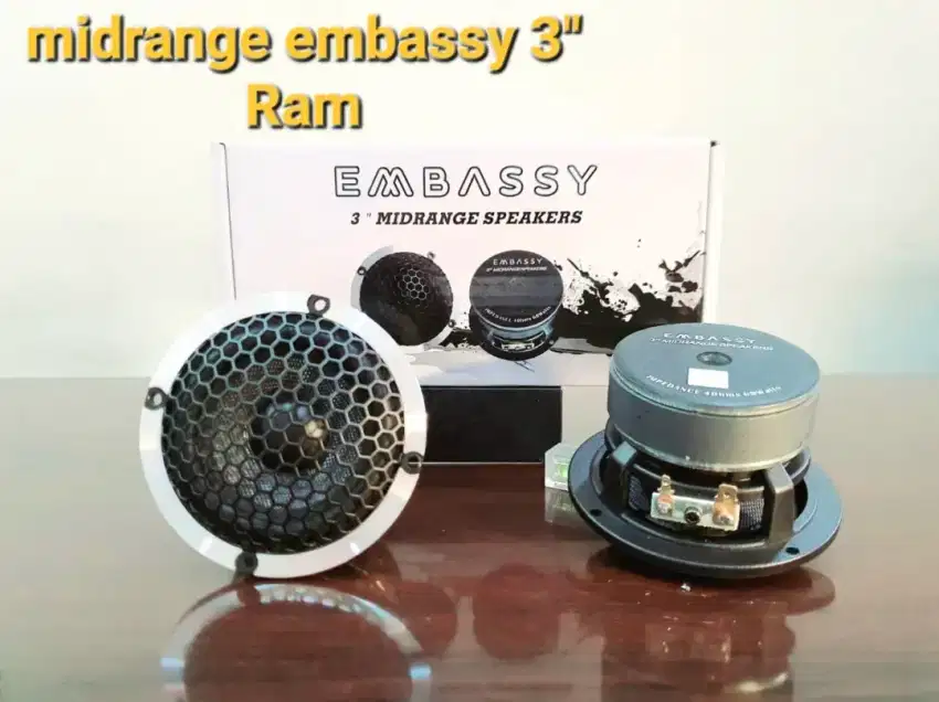 Midrange 3inch embassy plus tutup