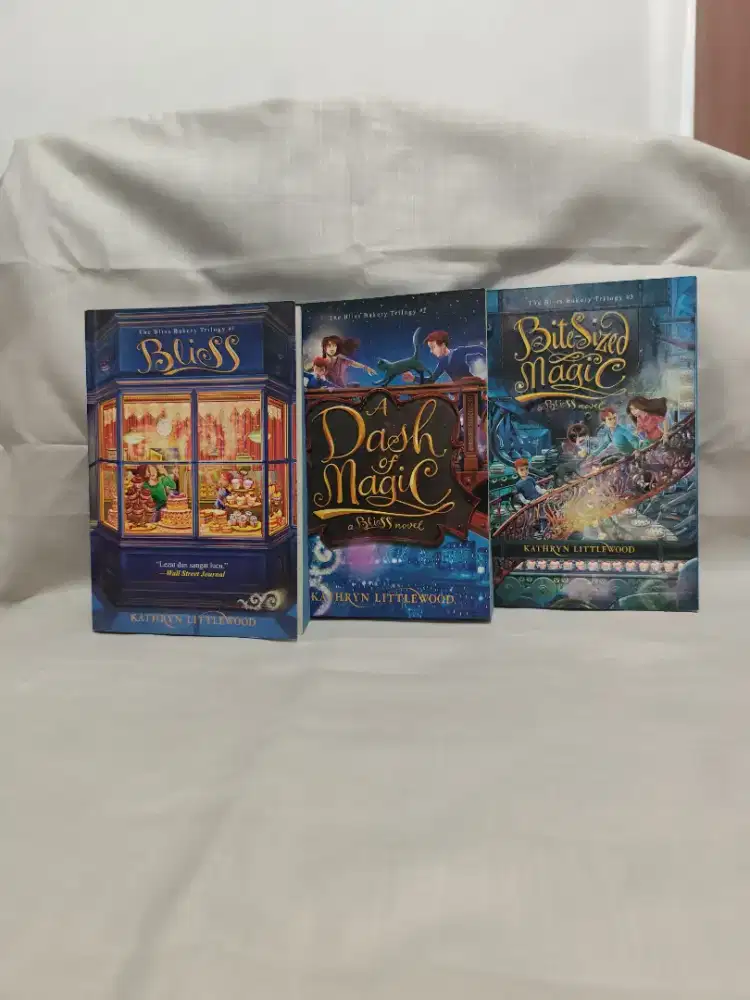 Novel bekas Trilogy Bliss #1#2#3