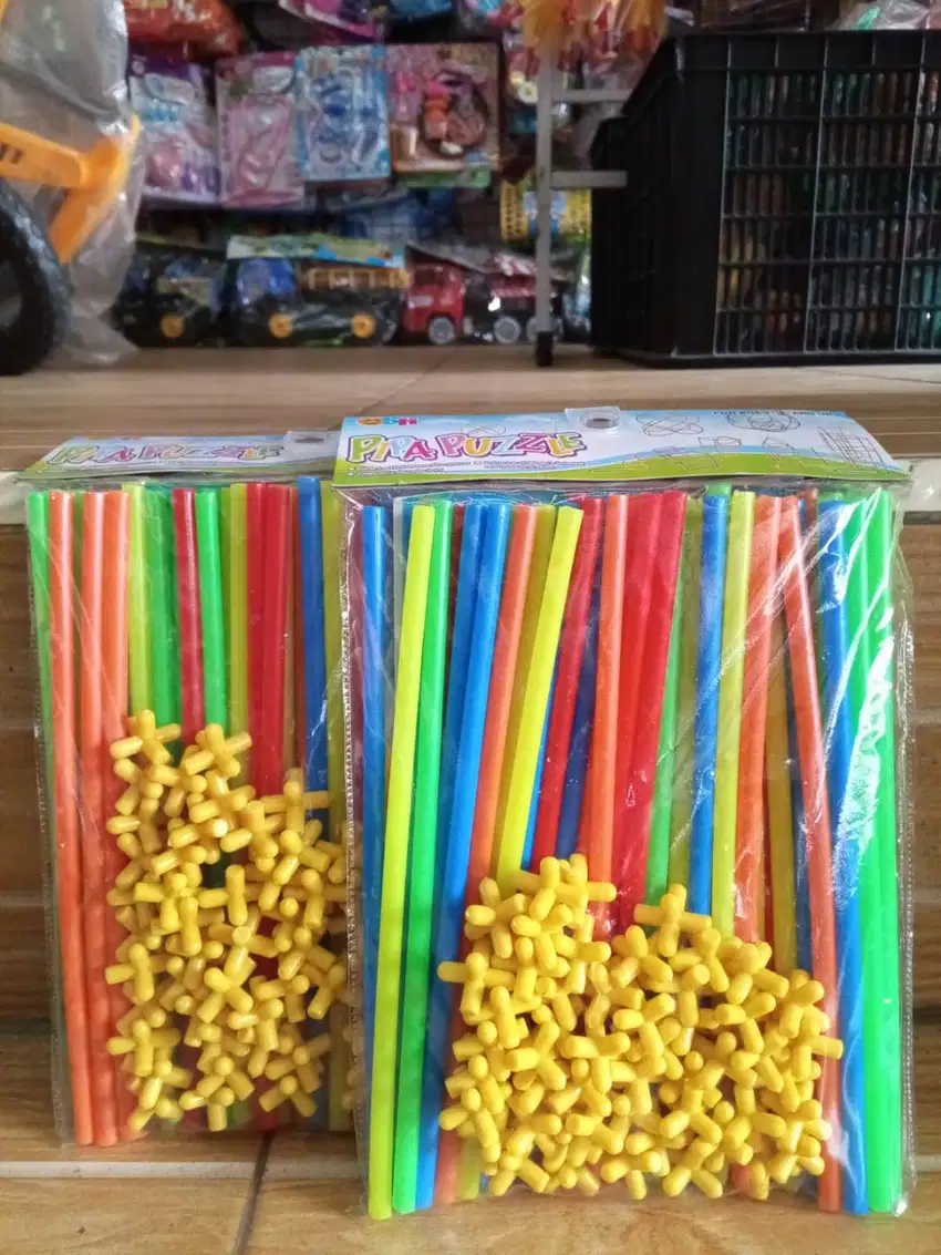 mainan anak pipa puzzle