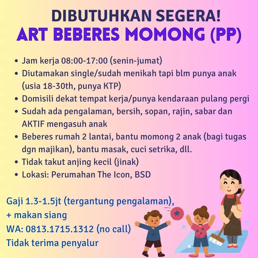 LOKER ART PP di BSD