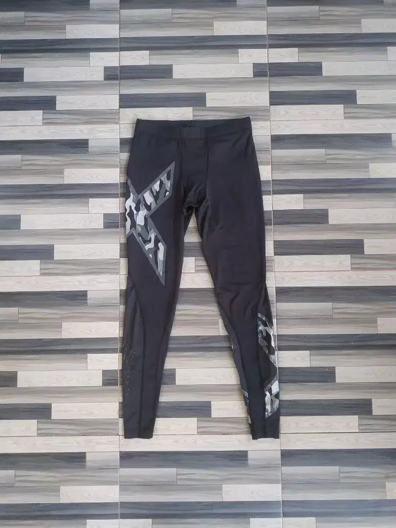2XU mens running tights compression celana olahraga