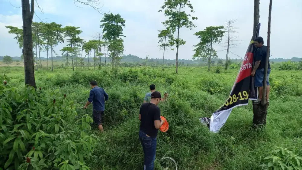 Tanah Dijual di Zona Industri 1KM dari pintu Tol