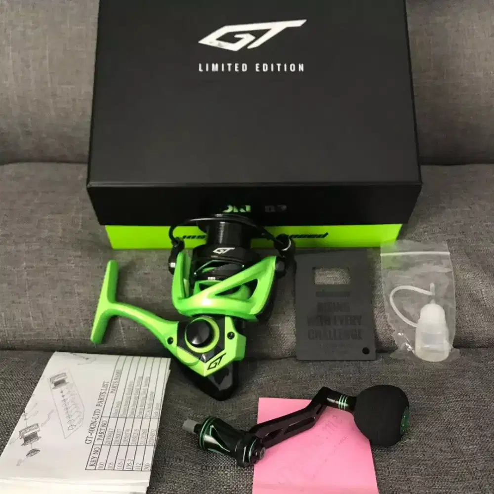 OKUMA GT SPINNING REEL PANCING FISHING LIMITED EDITION