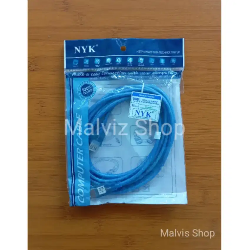 Computer Cable NYK Kabel Data USB 2.0  to mini USB 5 pin panjang 1,5m