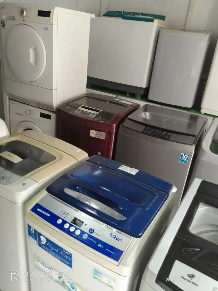 Mesin cuci bekas bergaransi