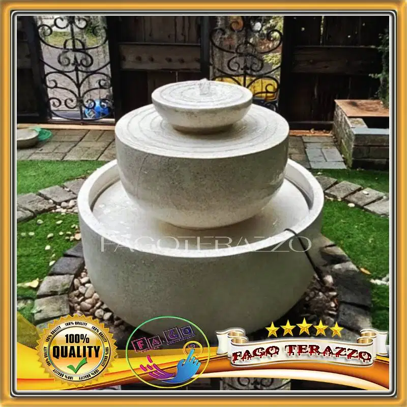 Air Mancur Teraso FAGO - Tahan Cuaca, Desain Eksklusif, Nilai Estetika