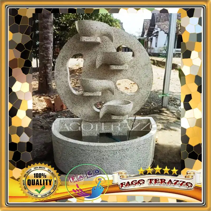 Air Mancur teraso handmade original Fago terazzo