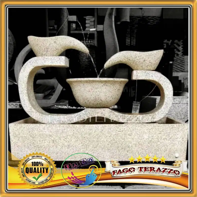 Air Mancur Taman Teraso 2 Cuanting | Air Mancur Teraso Handmade Batu A