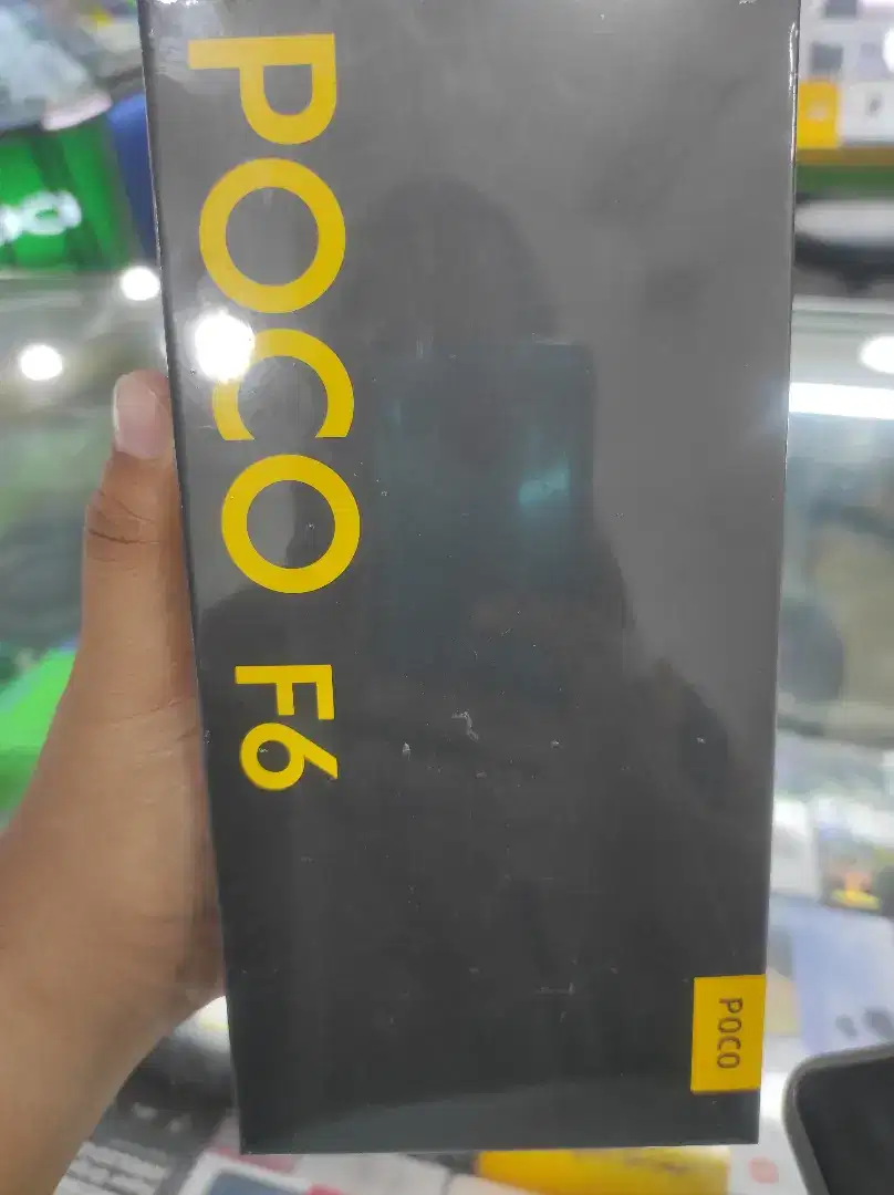 Poco F6 5G 8/256gb & 12/512gb baru garansi resmi bisa TT bisa kredit