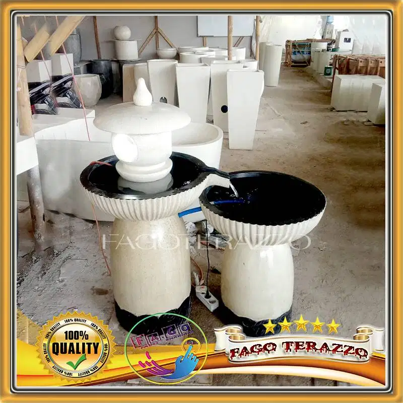 Air Mancur Teraso Ukir Type Jepang Alami